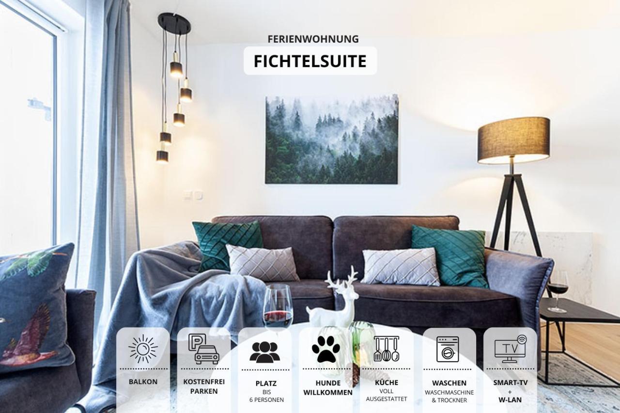 Die Fichtelsuite 1-6 Pers Ferienwohnung Nahe Ochsenkopf Sued 800M In Fleckl Варменштайнах Экстерьер фото